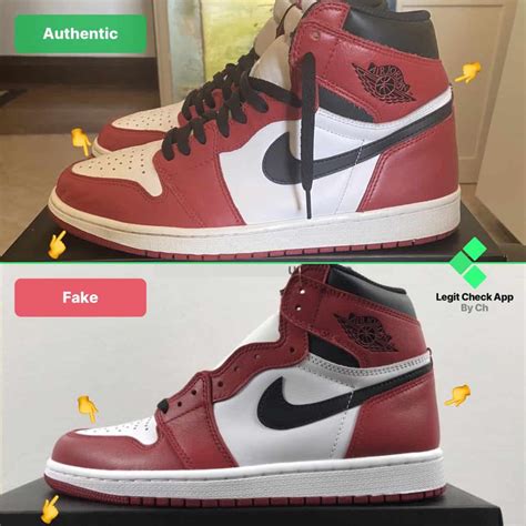 fake nike air jordan vs real|jordan 1 lost and found.